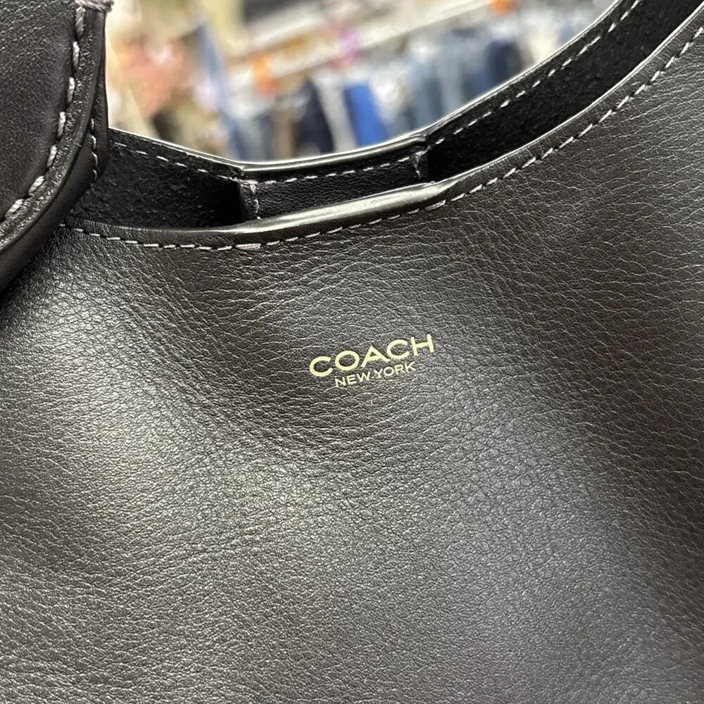 Coach Brooklyn Shoulder bag 28 leather Black